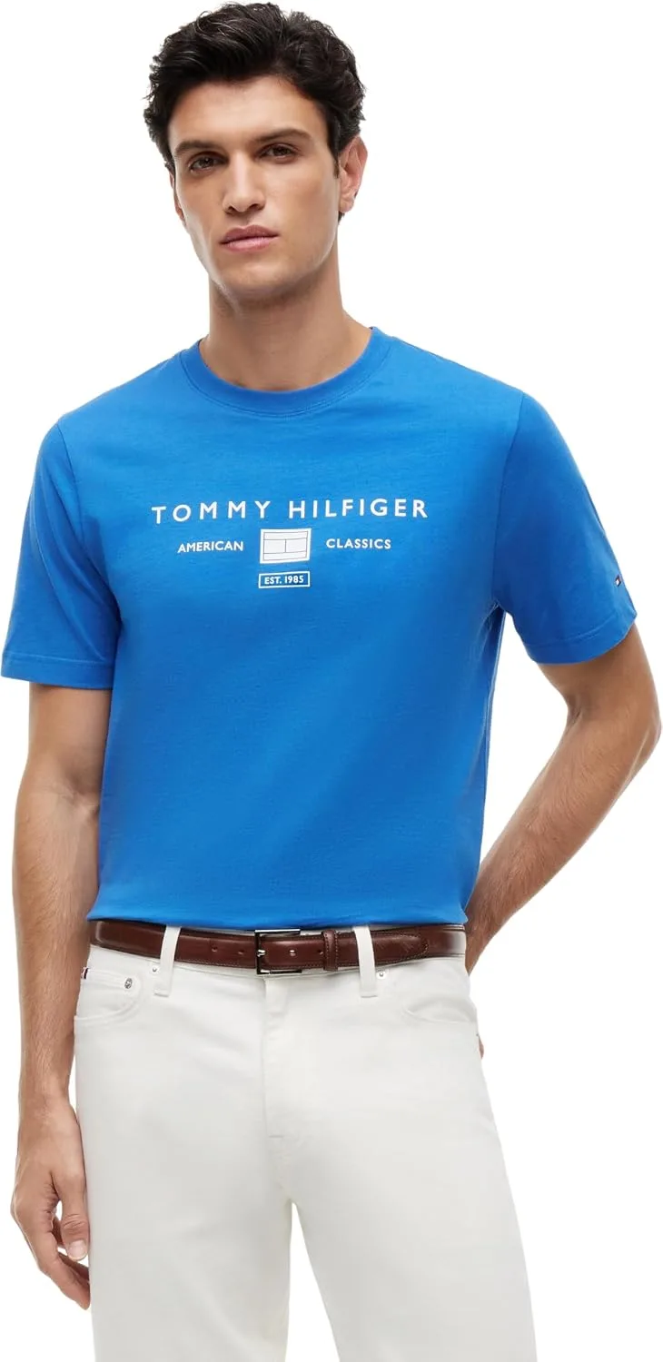 Tommy Hilfiger ▫️ Camiseta de manga curta para homem