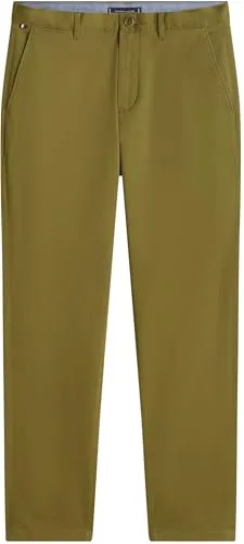 Tommy Hilfiger ▫️ Harlem Essential Twill Mw0mw40690 - Calças chino para homem 6