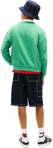 Tommy Hilfiger ▫️ Hilfiger Varsity Sweatshirt Kb0kb10404 Camisolas para Crianças 2