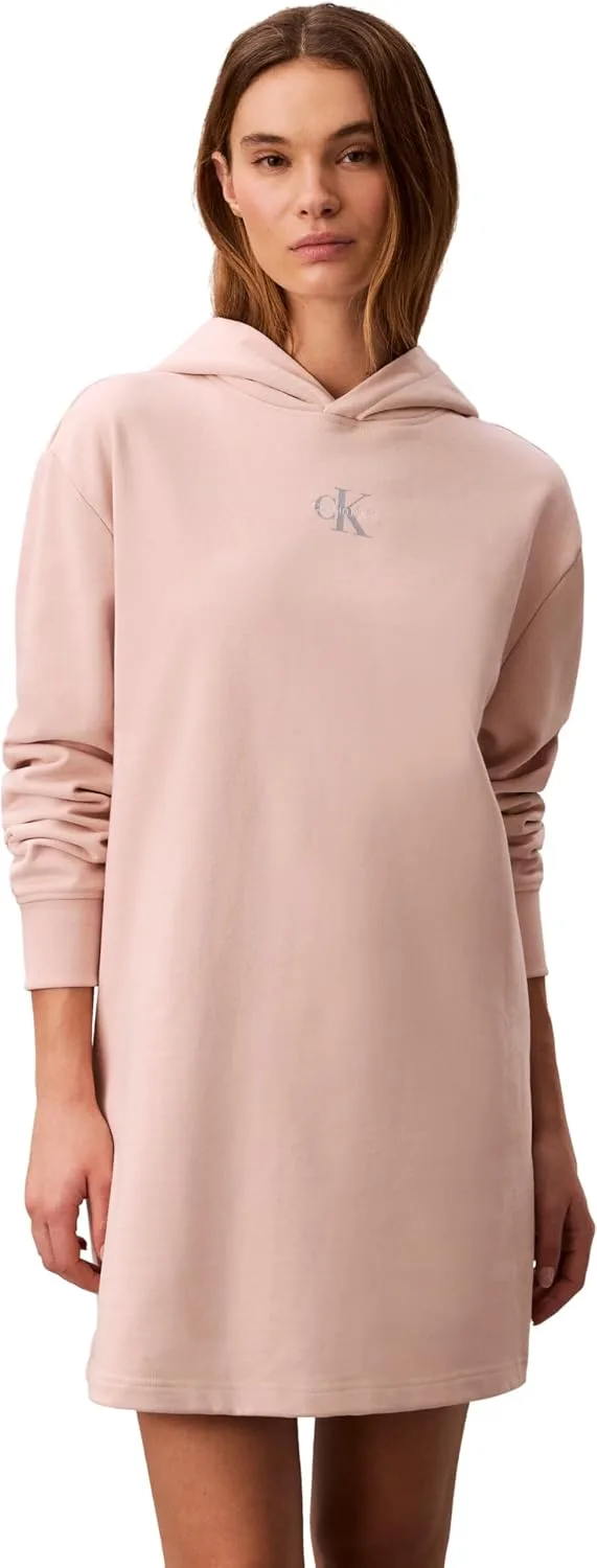 Calvin Klein ▫️ Camisola de senhora Premium em tecido felpudo, de manga comprida