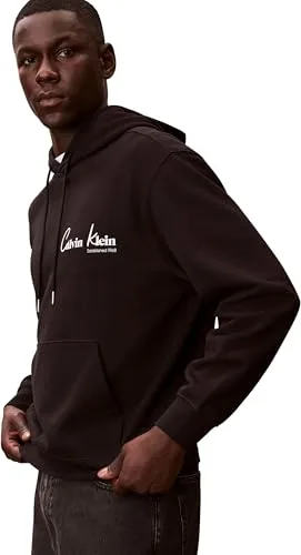 Calvin Klein ▫️ EU 350terry CK Graphic Hoodie Lv04rf234g Camisolas de moletão para homem 4