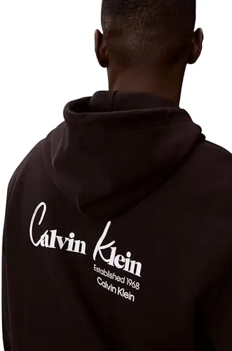 Calvin Klein ▫️ EU 350terry CK Graphic Hoodie Lv04rf234g Camisolas de moletão para homem 5