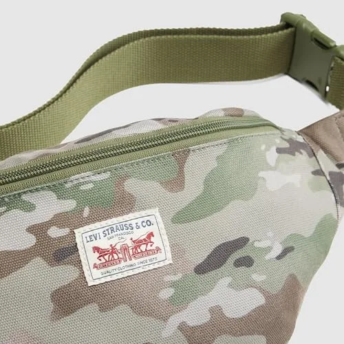 Levi's ▫️ Damen Duboce Sling Ov - Mala para homem, camuflagem esbatida, verde-oliva, Os 4