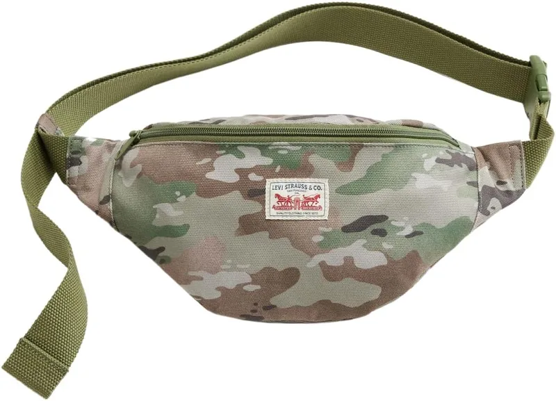 Levi's ▫️ Damen Duboce Sling Ov - Mala para homem, camuflagem esbatida, verde-oliva, Os