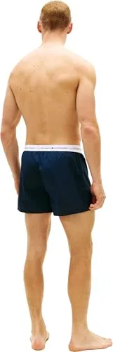 Tommy Hilfiger ▫️ 2p Woven Boxer Um0um03871 Cuecas tipo boxer para homem (conjunto de 2) 3