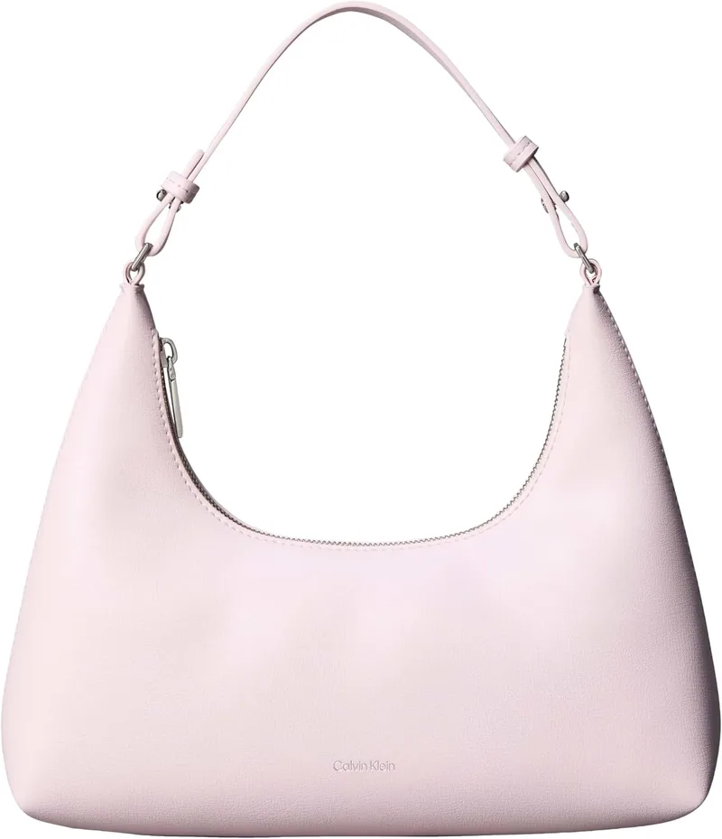 Calvin Klein ▫️ Mala de ombro com logótipo em folha metálica Lv04f3272g - Mala transversal para mulher
