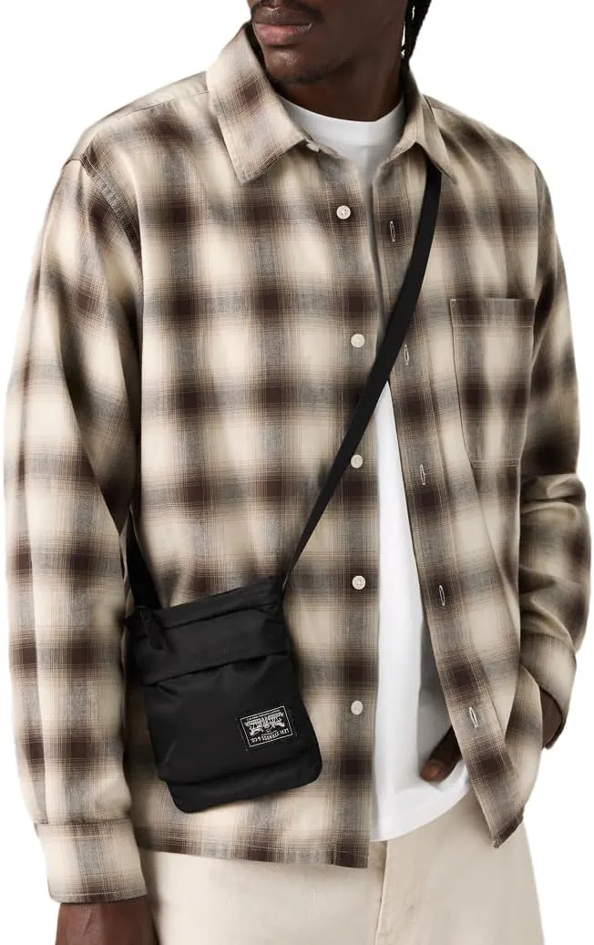 Levi's ▫️ Bolsa de ombro Mission Bay para homem