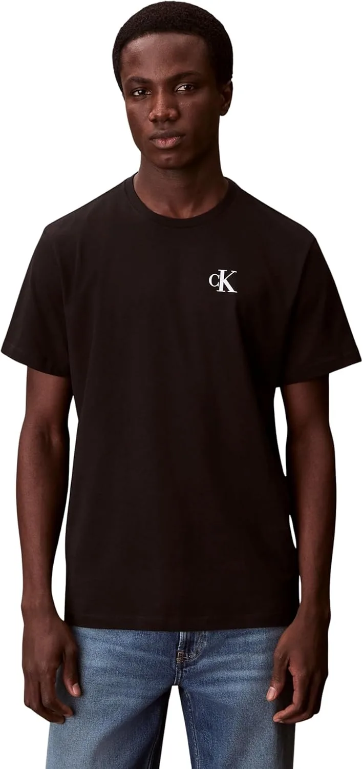 Calvin Klein ▫️ SS 30s EU Atacado T-shirt com estampado Lv04rf800g T-shirts com estampado para homem
