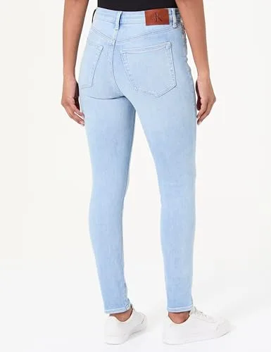Calvin Klein ▫️ High Rise Skinny Watercourse Lv047f701g - Calças de ganga para mulher 2
