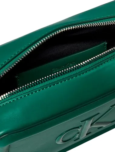 Calvin Klein ▫️ Mala a tiracolo para mulher «Bold Camera Bag» com logótipo 4
