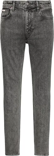 Calvin Klein ▫️ Slim Taper Oyster Grey Jean Lv04rf928g - Calças de ganga para homem 5