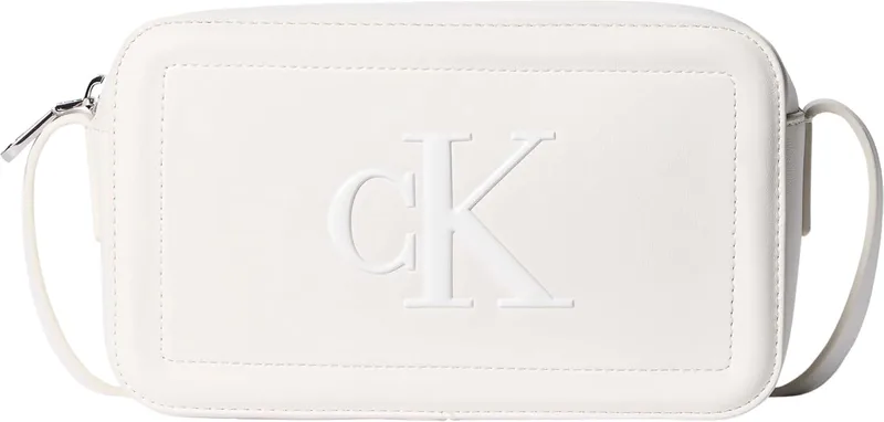 Calvin Klein ▫️ Bolsa com câmara Bold para mulher Bolsa de ombro com logótipo