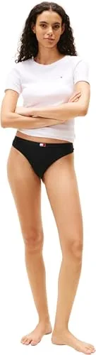 Tommy Hilfiger ▫️ Calcinha - Conjunto de 5 para Mulher com Bandeira e Logótipo, Multicolorida 3