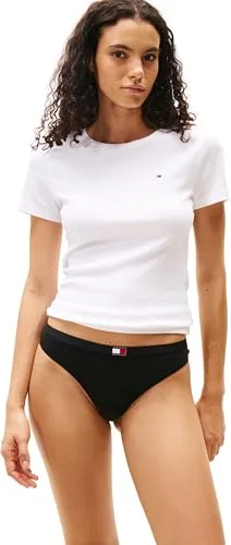 Tommy Hilfiger ▫️ Calcinha - Conjunto de 5 para Mulher com Bandeira e Logótipo, Multicolorida 4