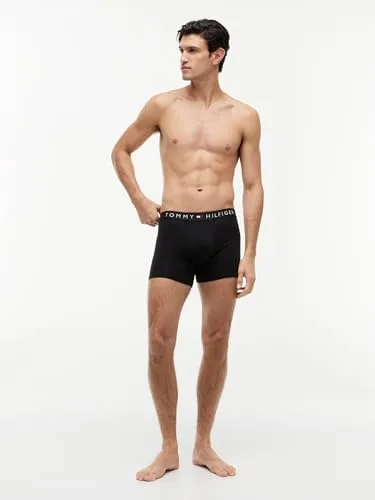 Tommy Hilfiger ▫️ 3p Boxer Brief DTM Um0um03883 Cuecas boxer para homem (pacote de 3) 3