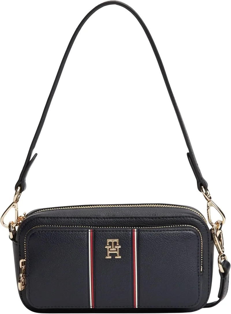 Tommy Hilfiger ▫️ Th Daily Camera Bag Corp AW0AW18640 Crossover, azul (Space Blue), tamanho único