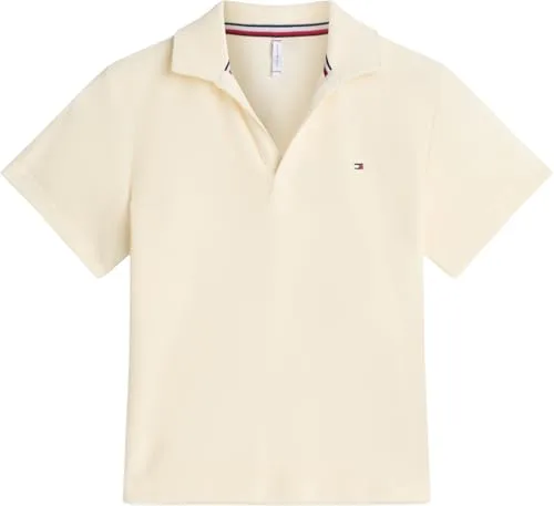 Tommy Hilfiger ▫️ Camisa de toalha Uk0uk00096 - Peça de vestuário unissexo para crianças 4