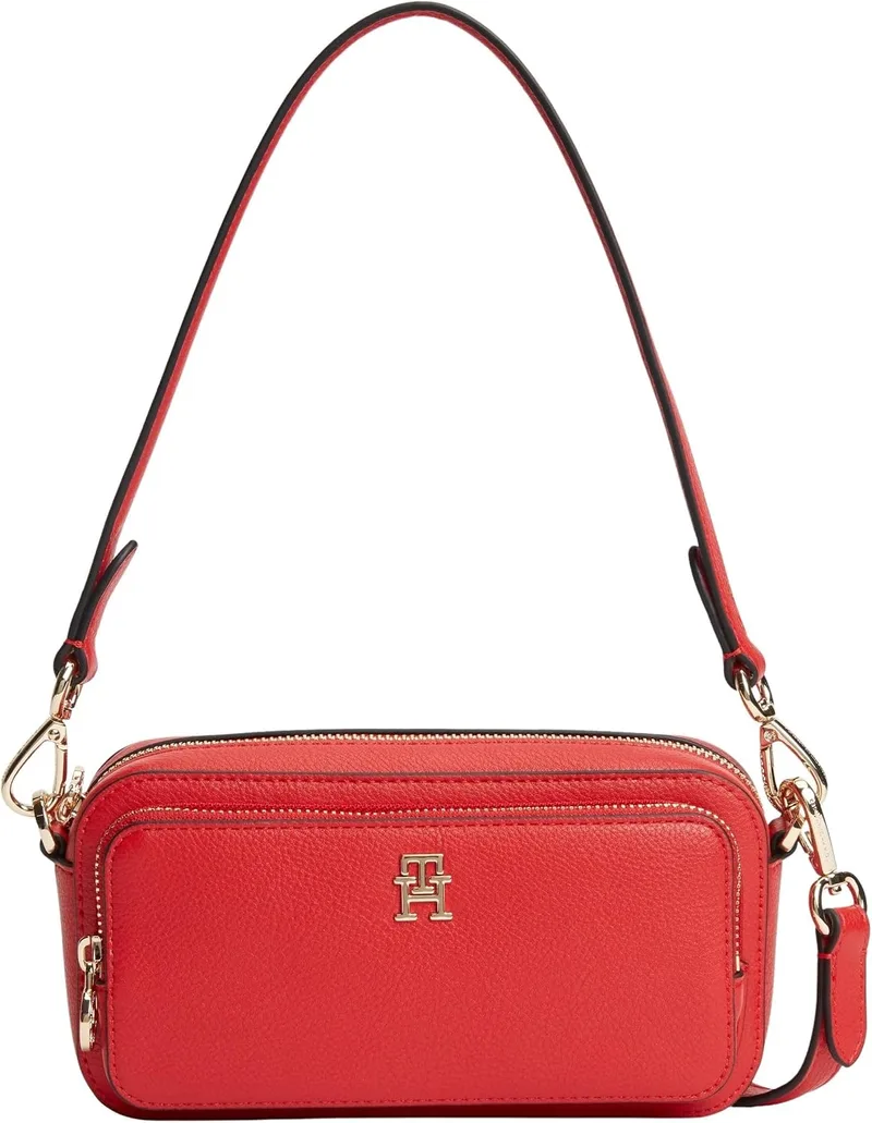 Tommy Hilfiger ▫️ Th Daily Camera Bag Aw0aw18377 - Mala transversal para mulher
