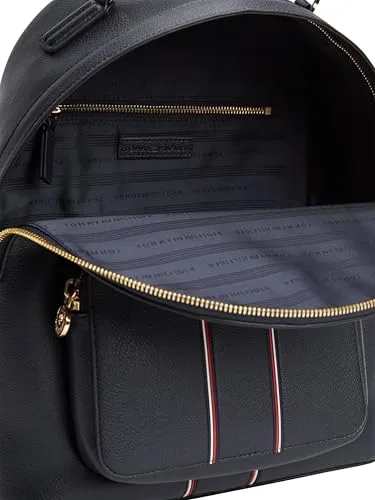 Tommy Hilfiger ▫️ Th Daily Backpack Corp AW0AW18851 - Mochila para mulher, cor azul (Space Blue), tamanho único 5