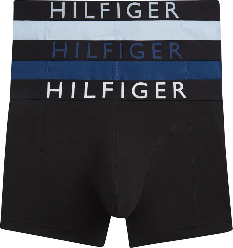 Tommy Hilfiger ▫️ 3p Trunk Um0um03885 Mala de viagem para homem (Conjunto de 3)