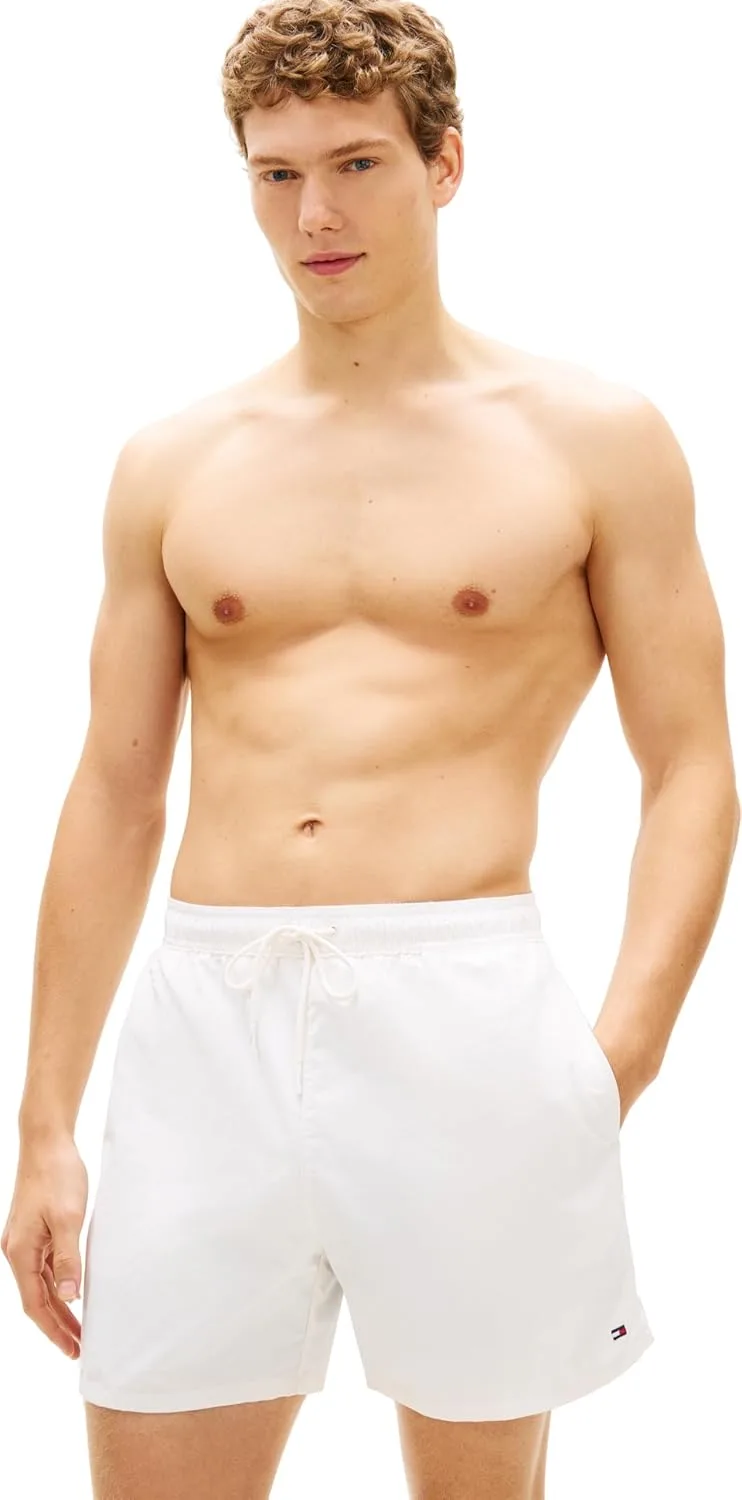 Tommy Hilfiger ▫️ Fato de banho para homem, tamanho médio, com cordão e logótipo