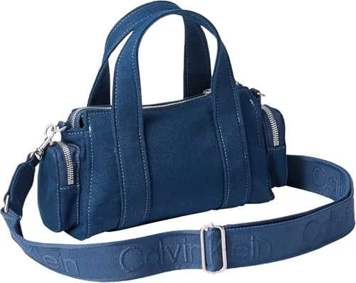 Calvin Klein ▫️ Mala de lona com alça de correia Lv04f3464g - Mala transversal para mulher 3