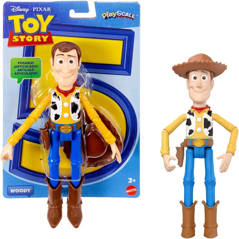 Mattel ▫️ Disney e Pixar Toy Story 5 Figura de ação do Woody