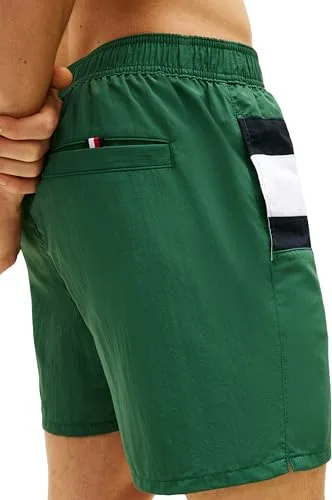 Tommy Hilfiger ▫️ Fato de banho masculino de tamanho médio com cordão Um0um03474 3