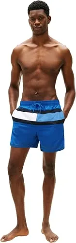 Tommy Hilfiger ▫️ Fato de banho para homem com cordão, tamanho médio, referência Um0um03474 5