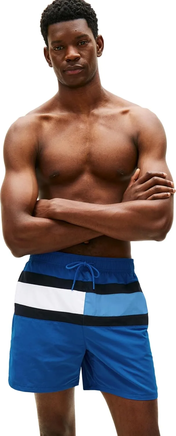 Tommy Hilfiger ▫️ Fato de banho para homem com cordão, tamanho médio, referência Um0um03474