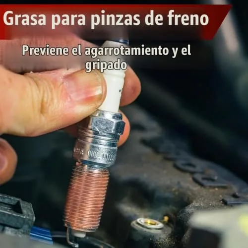Keze ▫️ Lubrificante antiaderente à base de cobre, resistente ao sal e à humidade, resistente ao calor, para roscas de velas de ignição, pinos de calibrador e pastilhas de travão, 28 g cada, embalagem de 4 unidades 3