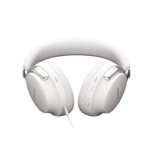 Bose ▫️ QuietComfort Ultra Bluetooth (2.ª geração) Auscultadores sem fios com arnês, Áudio Espacial, cancelamento de ruído com microfone, até 30 horas de reprodução, Branco Fumado 6