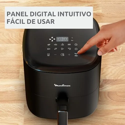 Moulinex ▫️ Easy Fry Max 5L, Fritadeira de ar quente, inclui pinças 4