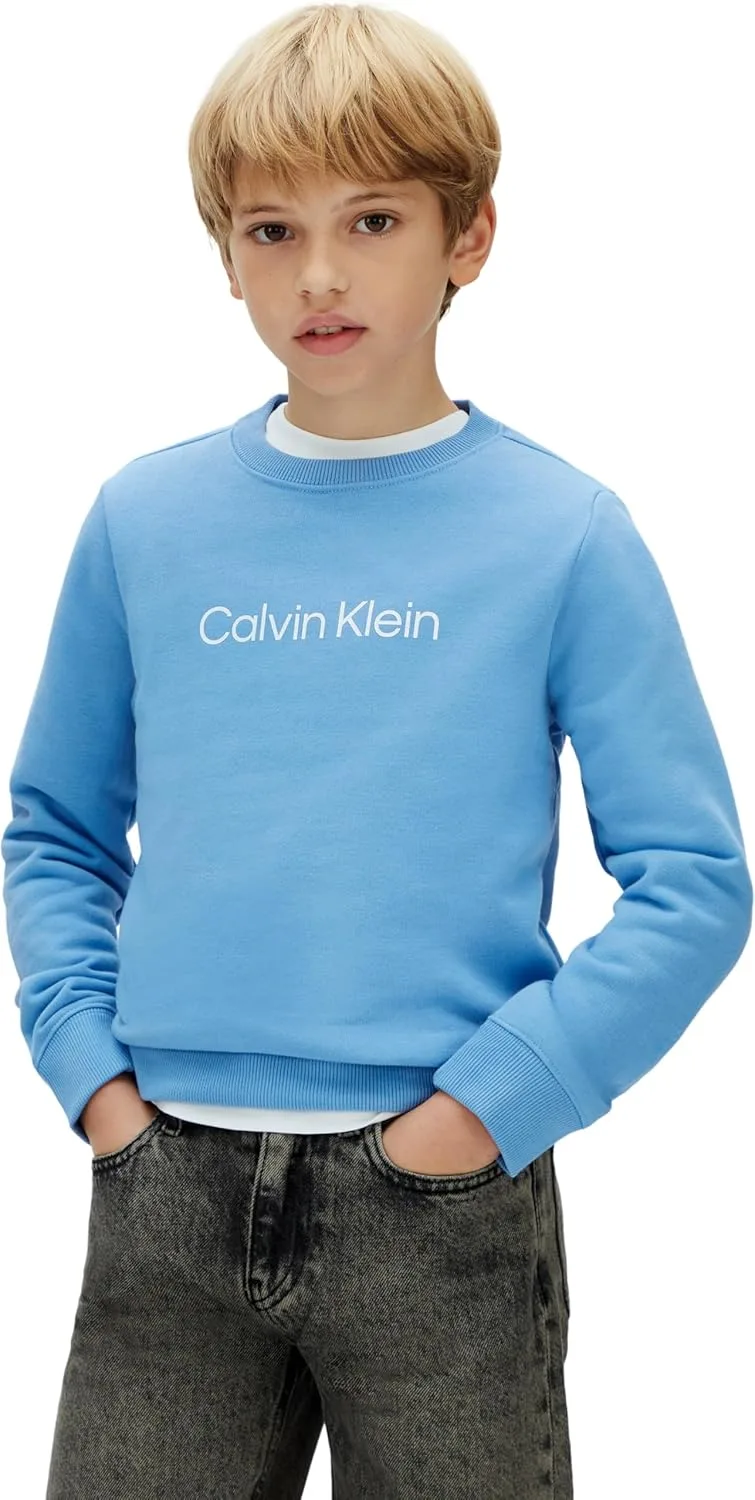 Calvin Klein ▫️ Inst. Logo Regular Cn Lv1cksjb36 Outras camisolas unissexo para crianças