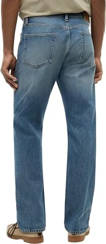 Tommy Hilfiger ▫️ Relaxed Straight River Ken Blue Mw0mw42330 - Calças largas para homem 3