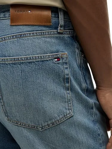 Tommy Hilfiger ▫️ Relaxed Straight River Ken Blue Mw0mw42330 - Calças largas para homem 4