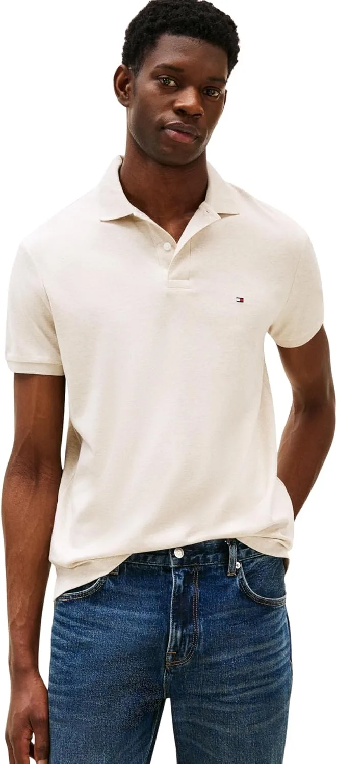 Tommy Hilfiger ▫️ Liquid Cotton Reg Seasonal Polo Mw0mw39994 Polo S/S para homem