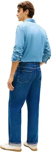 Tommy Hilfiger ▫️ Relaxed Straight River Ike Blue Mw0mw42328 - Calças largas para homem 2