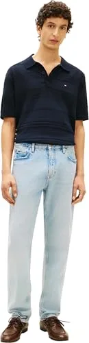 Tommy Hilfiger ▫️ Regular Tapered Harlem Ted Blue Mw0mw42324 - Justas para homem 5