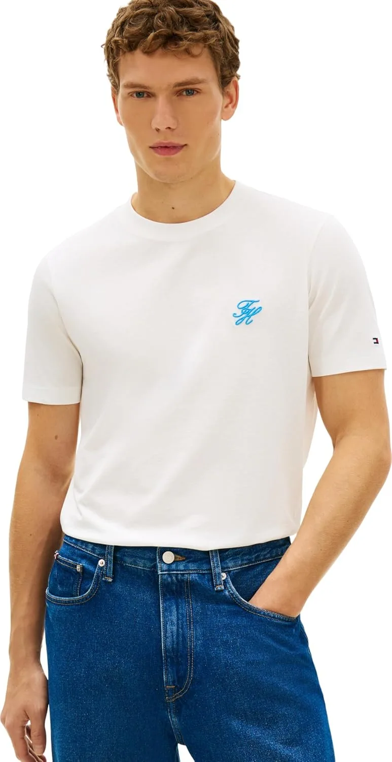 Tommy Hilfiger ▫️ Camiseta de manga curta para homem