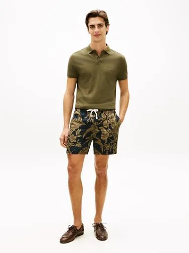 Tommy Hilfiger ▫️ Dover 6" Po Linen Floral AOP 2/2 Mw0mw42546 - Calções chino para homem 4