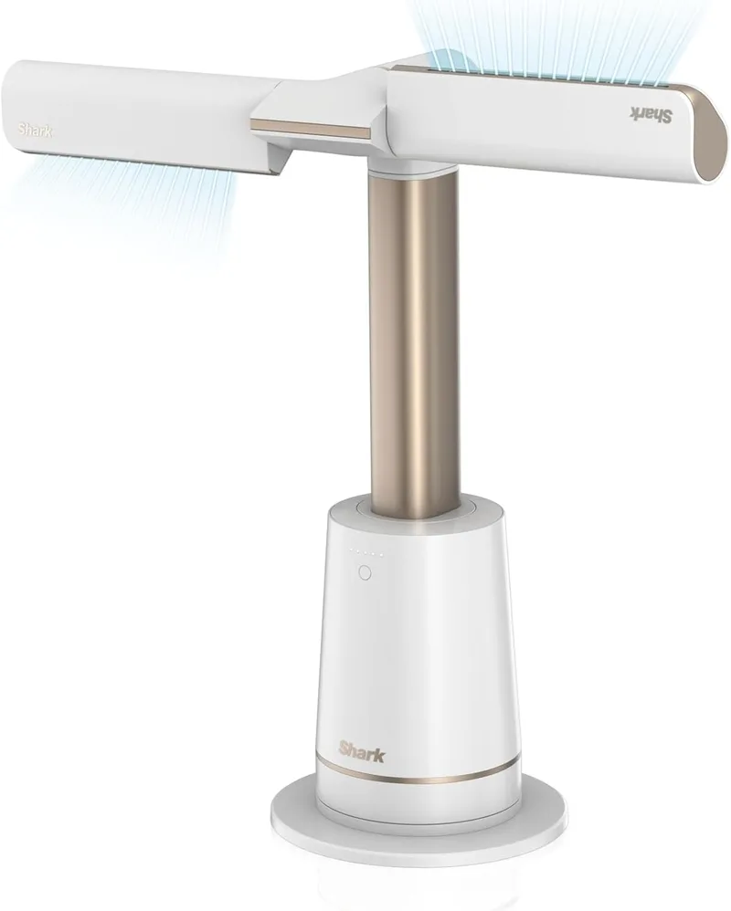 Shark ▫️ Ventilador de torre TurboBlade, Ventilador de torre multidirecional de alta velocidade e silencioso sem pás, alcance de 20 m, 10 velocidades, horizontal, oscilação de 180°, temporizador, cinzento Dove TF200SEUWH