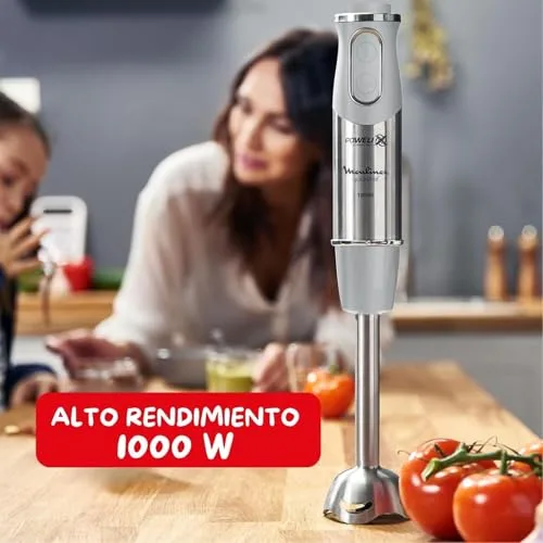 Moulinex ▫️ Quickchef, Batedeira de Mão 1000 W Powelix, 10 Velocidades, Cinza 3
