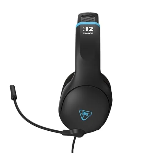 Turtle Beach ▫️ Auscultadores com fio Airlite Fit para jogos, em cinzento carvão - com licença oficial para a Nintendo Switch 2 5