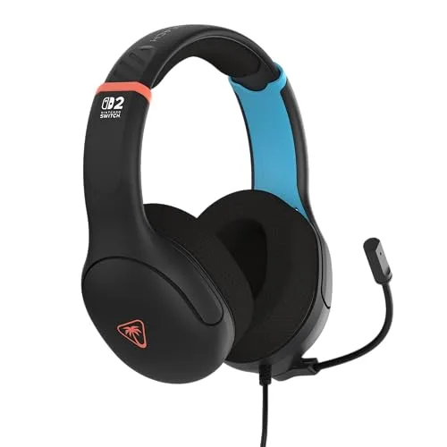Turtle Beach ▫️ Auscultadores com fio Airlite Fit para jogos, em cinzento carvão - com licença oficial para a Nintendo Switch 2 7