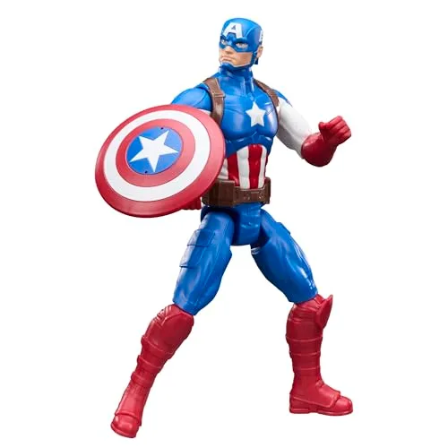 Marvel ▫️ Figura de ação do Capitão América da série Avengers Titan 3