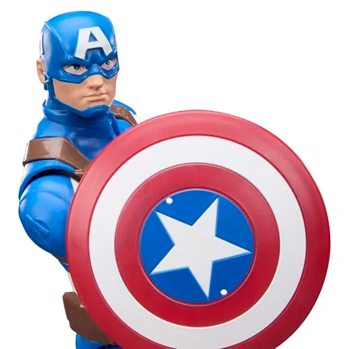 Marvel ▫️ Figura de ação do Capitão América da série Avengers Titan 5