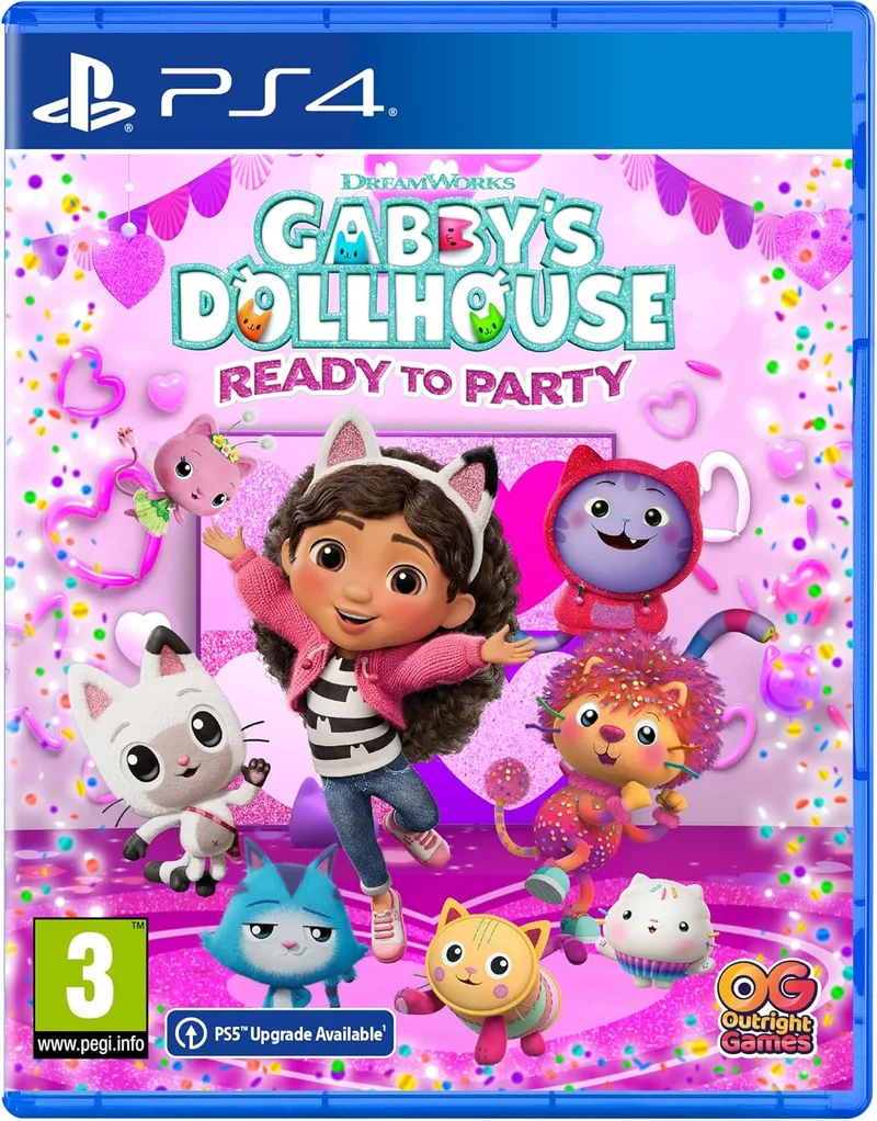 Outright Games ▫️ Gabby's Dollhouse: Pronto para a Festa - PS4