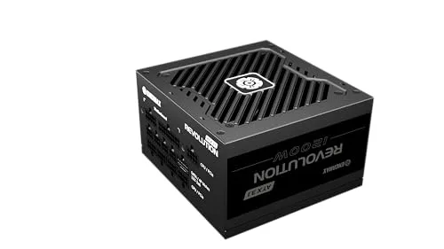enermax ▫️ Revolution ATX 3.1 1200 W | Fonte de alimentação para PC ATX 3.1 totalmente modular | PCIe 5.1 | 80 Plus Gold | Ventilador de 120 mm | Condensador 105 °C japonês | ERS1200EWT -V2 4