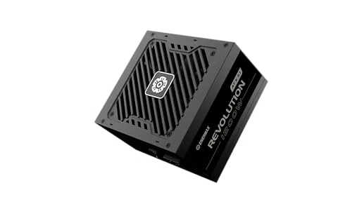 enermax ▫️ Revolution ATX 3.1 1200 W | Fonte de alimentação para PC ATX 3.1 totalmente modular | PCIe 5.1 | 80 Plus Gold | Ventilador de 120 mm | Condensador 105 °C japonês | ERS1200EWT -V2 7